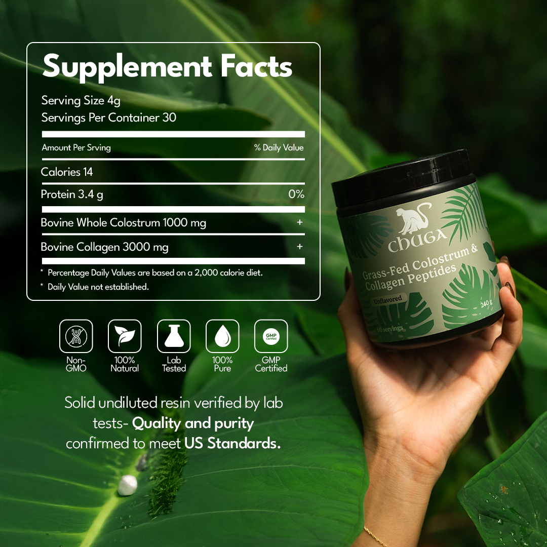 Grass-Fed Colostrum & Collagen Peptides