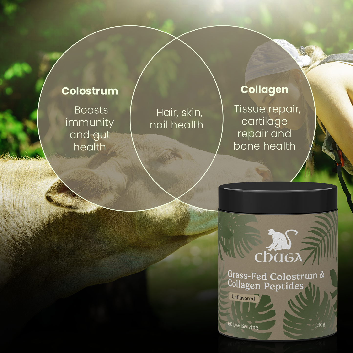 Grass-Fed Colostrum & Collagen Peptides