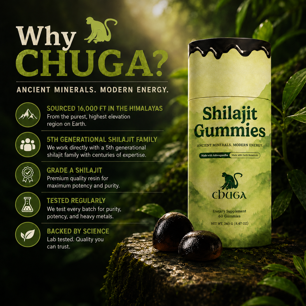 Shilajit Gummies